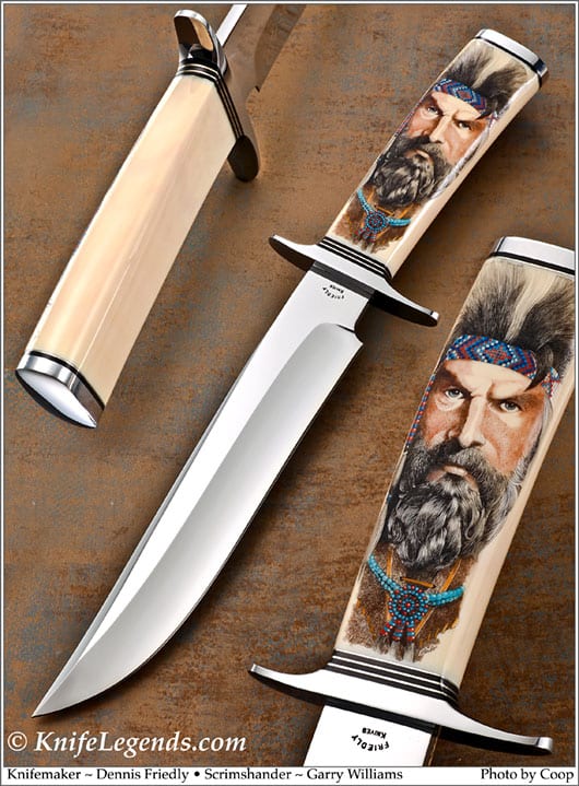 Dennis Friedly custom knife