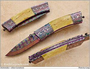 Johan Gustafsson custom knife