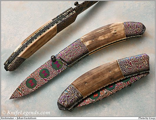 Johan Gustafsson custom knife