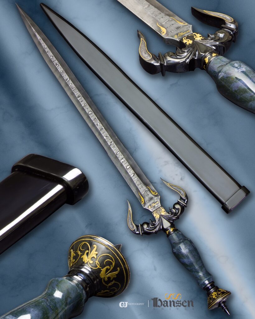 Shaun and Sharla Hansen custom knife