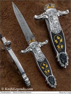 Shaun and Sharla Hansen custom knife