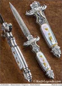 Shaun and Sharla Hansen custom knife