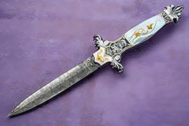 Shaun and Sharla Hansen custom knife