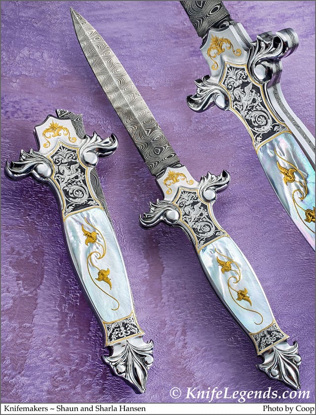 Shaun and Sharla Hansen custom knife