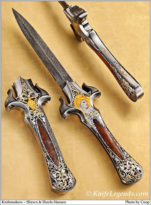 Shaun and Sharla Hansen custom knife