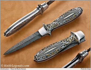 Shaun and Sharla Hansen custom knife
