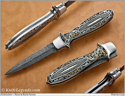 Shaun and Sharla Hansen custom knife