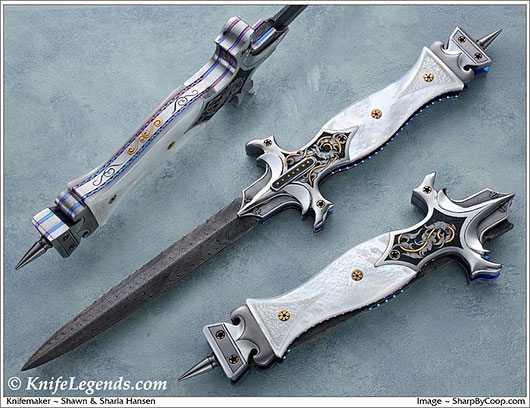 Shaun and Sharla Hansen custom knife