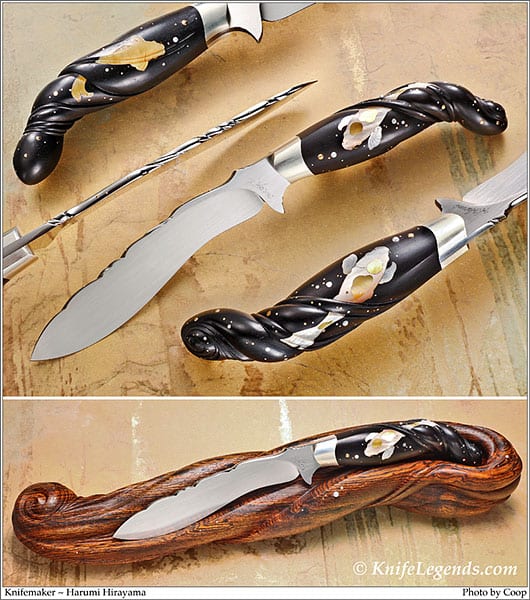 Harumi Hirayama custom knife
