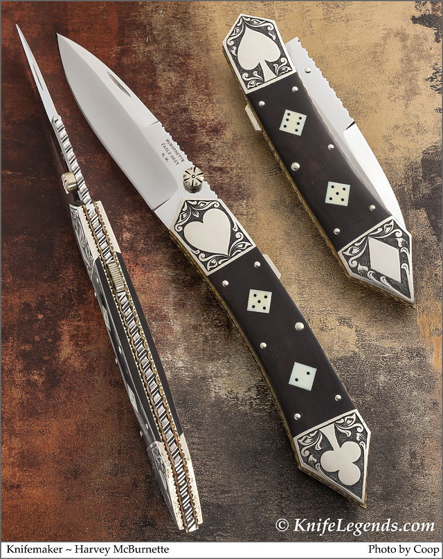 Harvey McBurnette custom knife