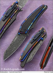 Gavin and Grant Hawk custom knife