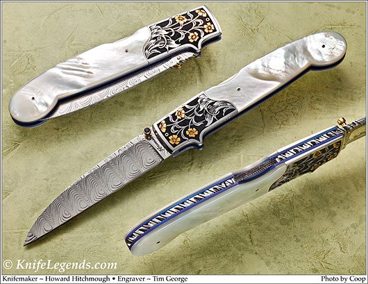 Howard Hitchmough custom knife