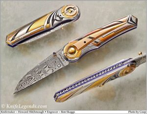 Howard Hitchmough custom knife