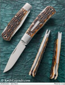 Jess Horn custom knife