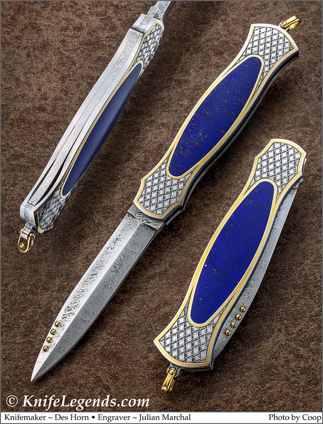 Des Horn custom knife