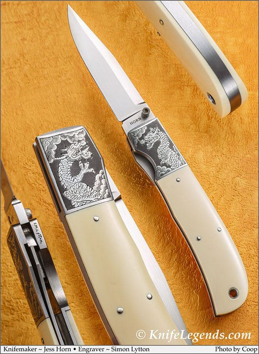 Jess Horn custom knife