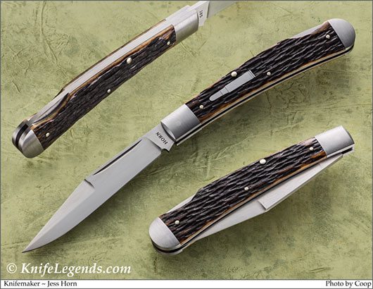 Jess Horn custom knife