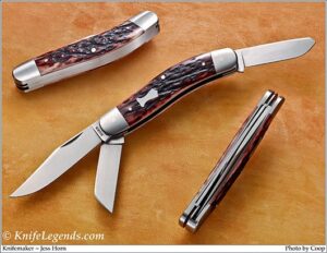 Jess Horn custom knife