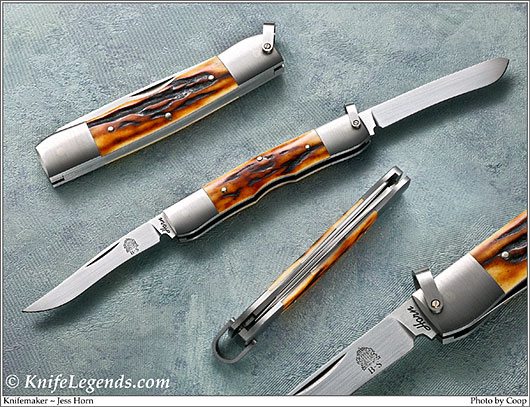 Jess Horn custom knife
