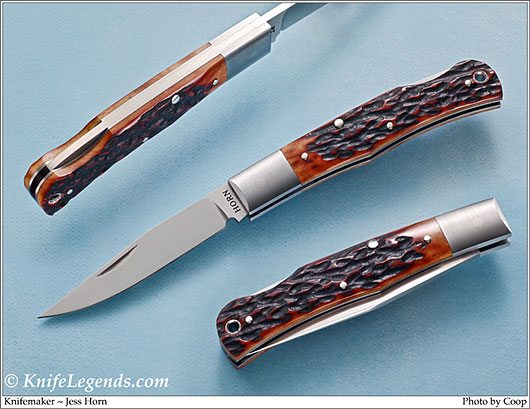 Jess Horn custom knife