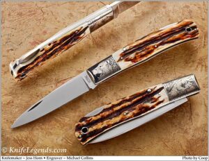 Jess Horn custom knife