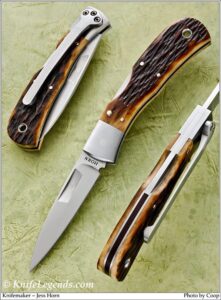 Jess Horn custom knife