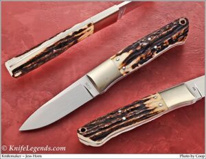 Jess Horn custom knife