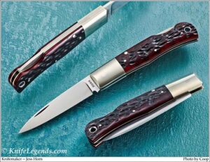 Jess Horn custom knife