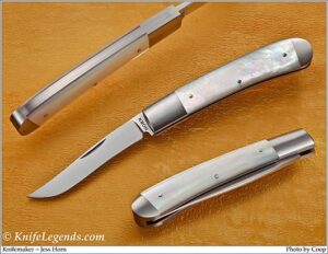 Jess Horn custom knife