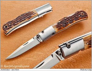 Jess Horn custom knife