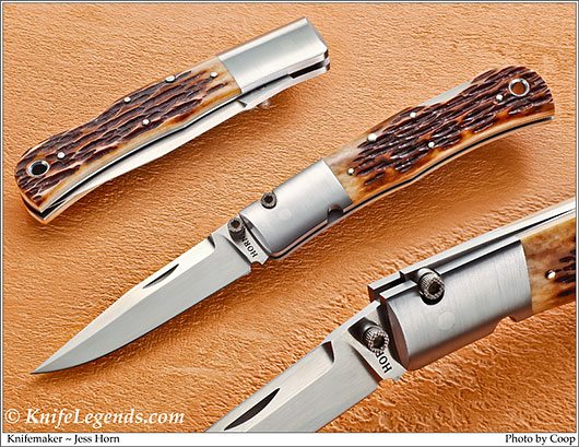 Jess Horn custom knife