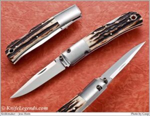 Jess Horn custom knife