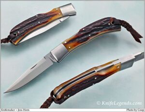 Jess Horn custom knife