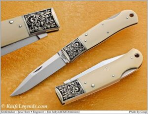 Jess Horn custom knife