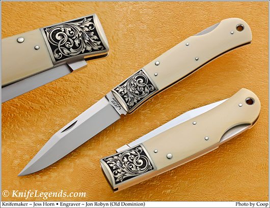 Jess Horn custom knife