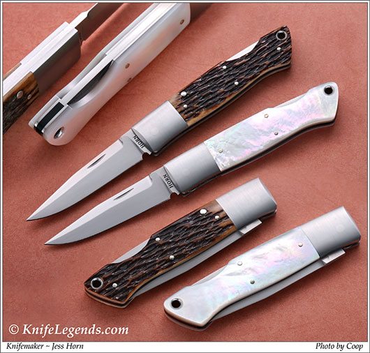 Jess Horn custom knife