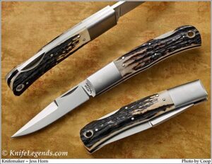 Jess Horn custom knife