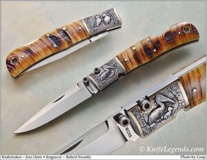 Jess Horn custom knife