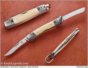 Jess Horn custom knife