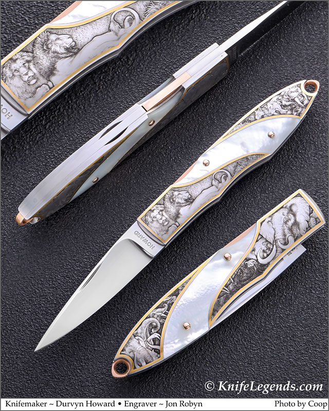 Durvyn Howard custom knife
