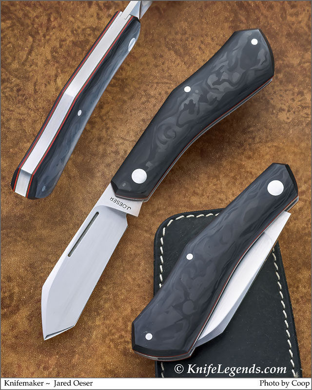 Jared Oeser custom knife