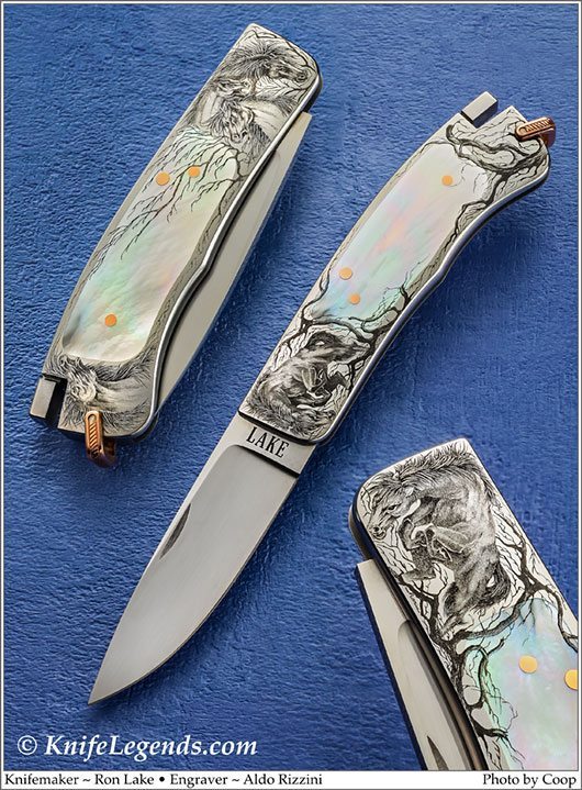 Ron Lake custom knife