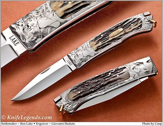 Ron Lake custom knife