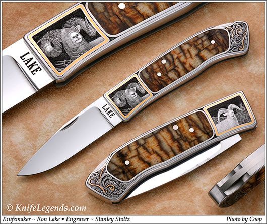 Ron Lake custom knife
