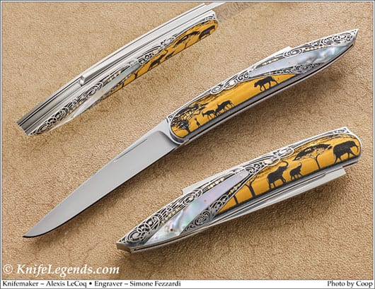 Alexis LeCocq custom knife