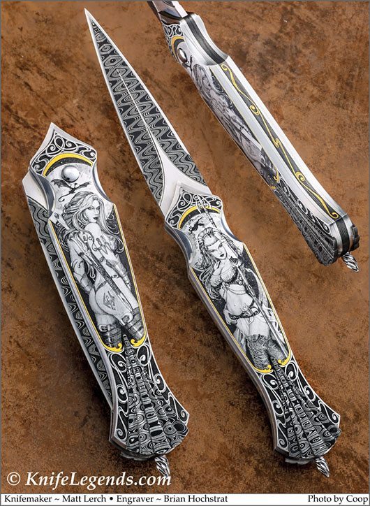 Matt Lerch custom knife