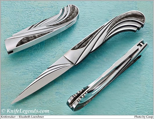 Elizabeth Loerchner custom knife