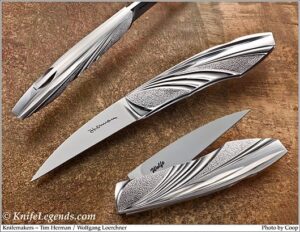 Wolfgang Loerchner custom knife