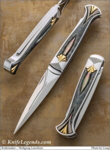 Wolfgang Loerchner custom knife