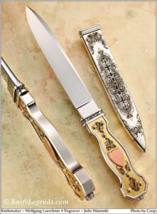 Wolfgang Loerchner custom knife